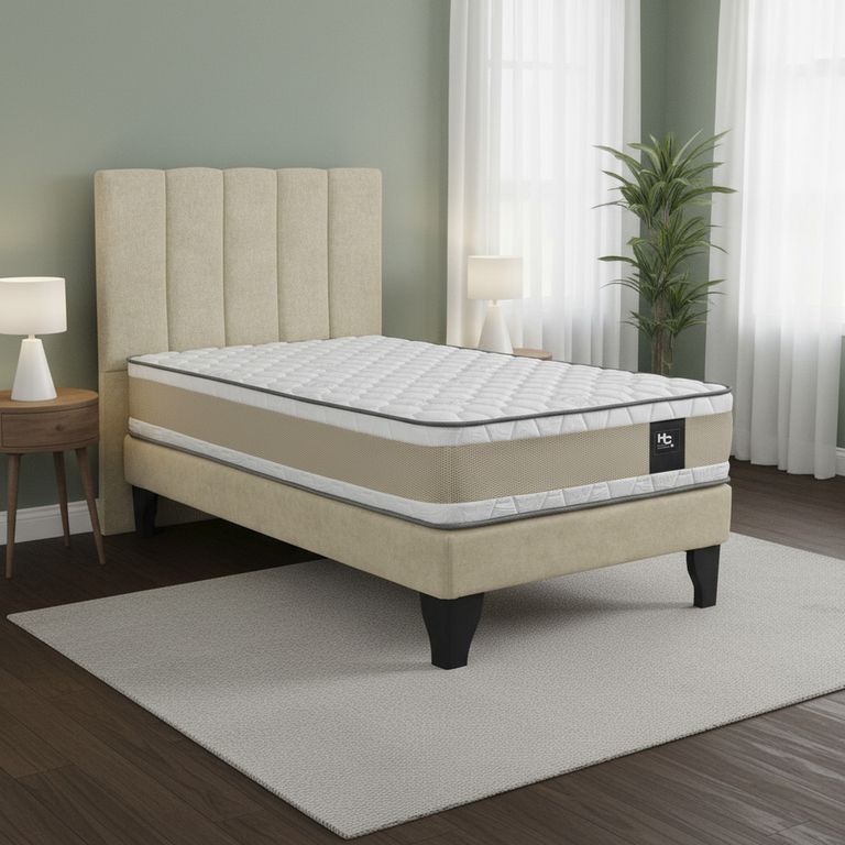 Cama 1,5 Plazas Americana Confort Gold