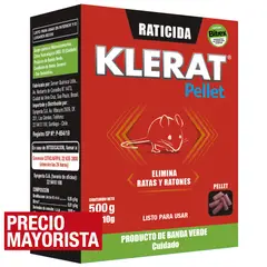 KLERAT - Raticida en pellet 500 gr