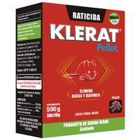 Raticida en pellet 500 gr