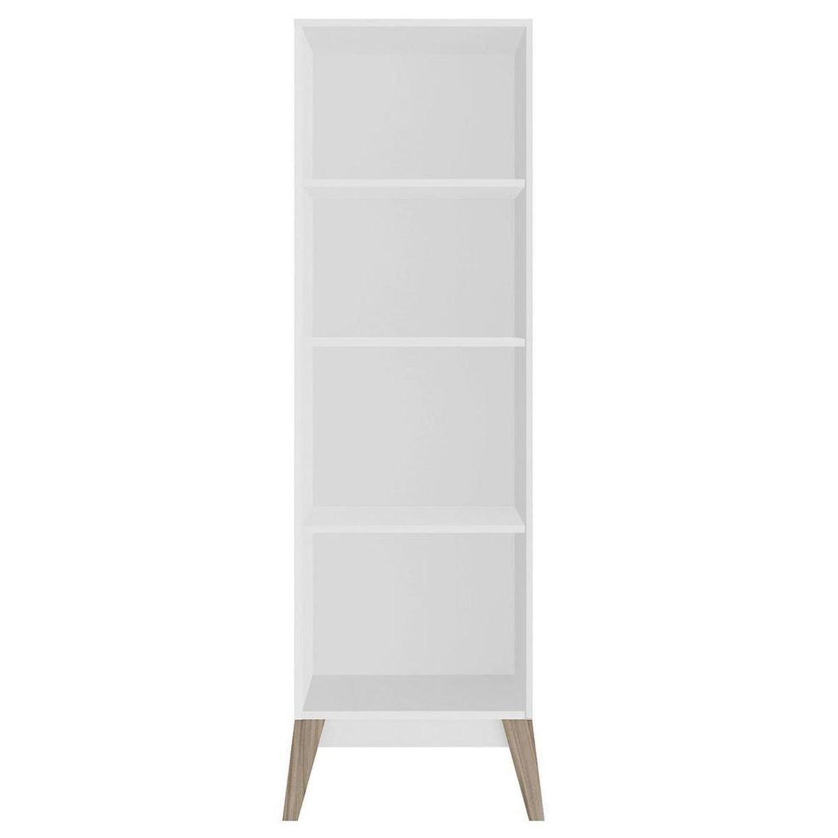 BE DESIGN - Estante Ámber París MDF 4 Nivel(es) 46.5x158x36 cm Blanco