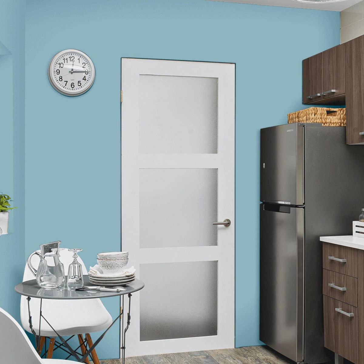 PASSOL - Esmalte al Agua Semibrillante 1 galón(es) Azul Celeste