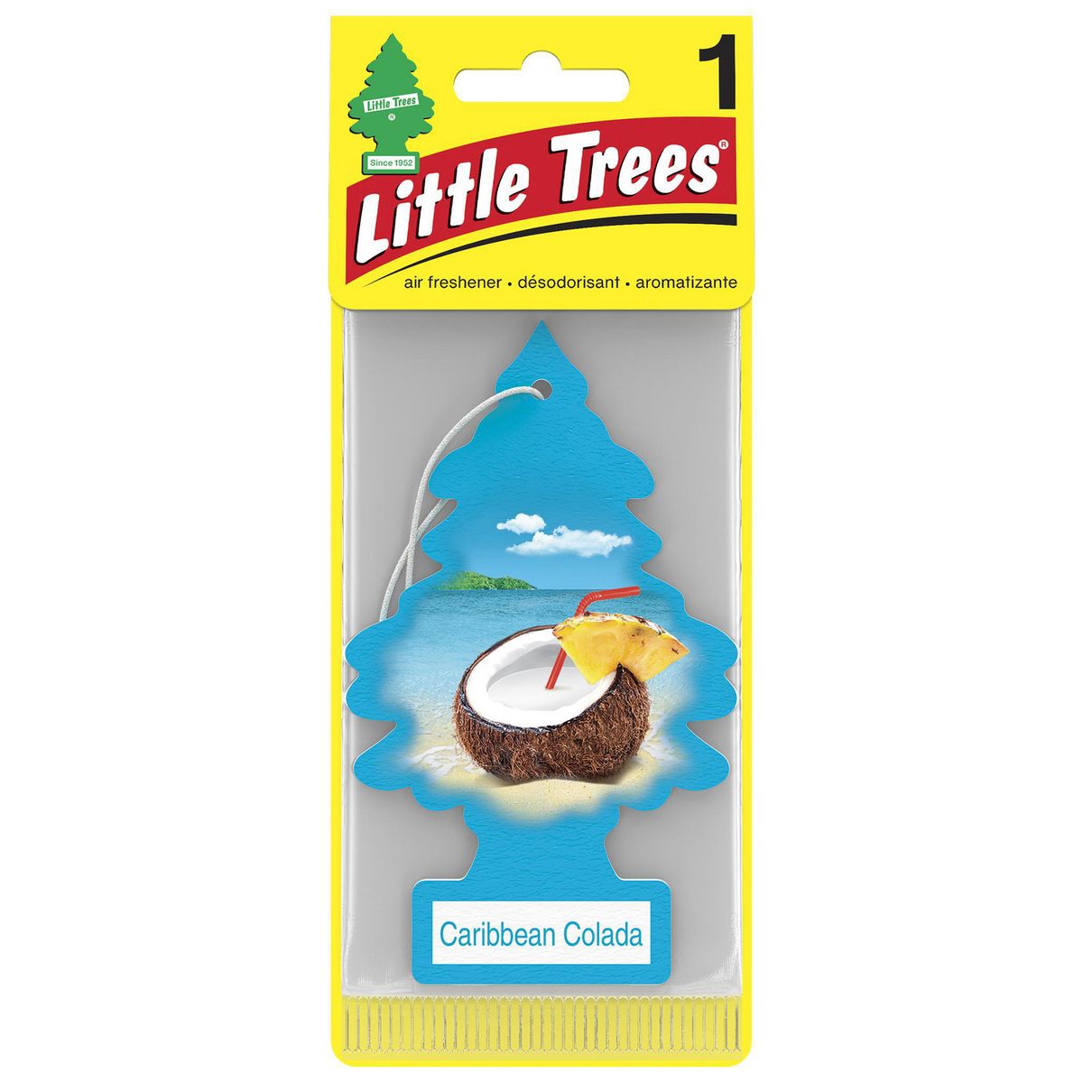 LITTLE TREES - Aroma Little Trees Caribbean Colada Refrescante Tropical