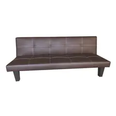 IDETEX - Futón Praga Negro 176x81x71 cm