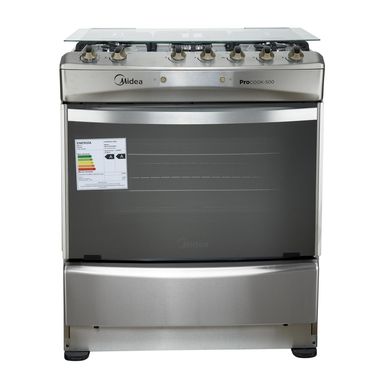 Cocina a Gas 5 Platos Inox MCG-5QI30NS