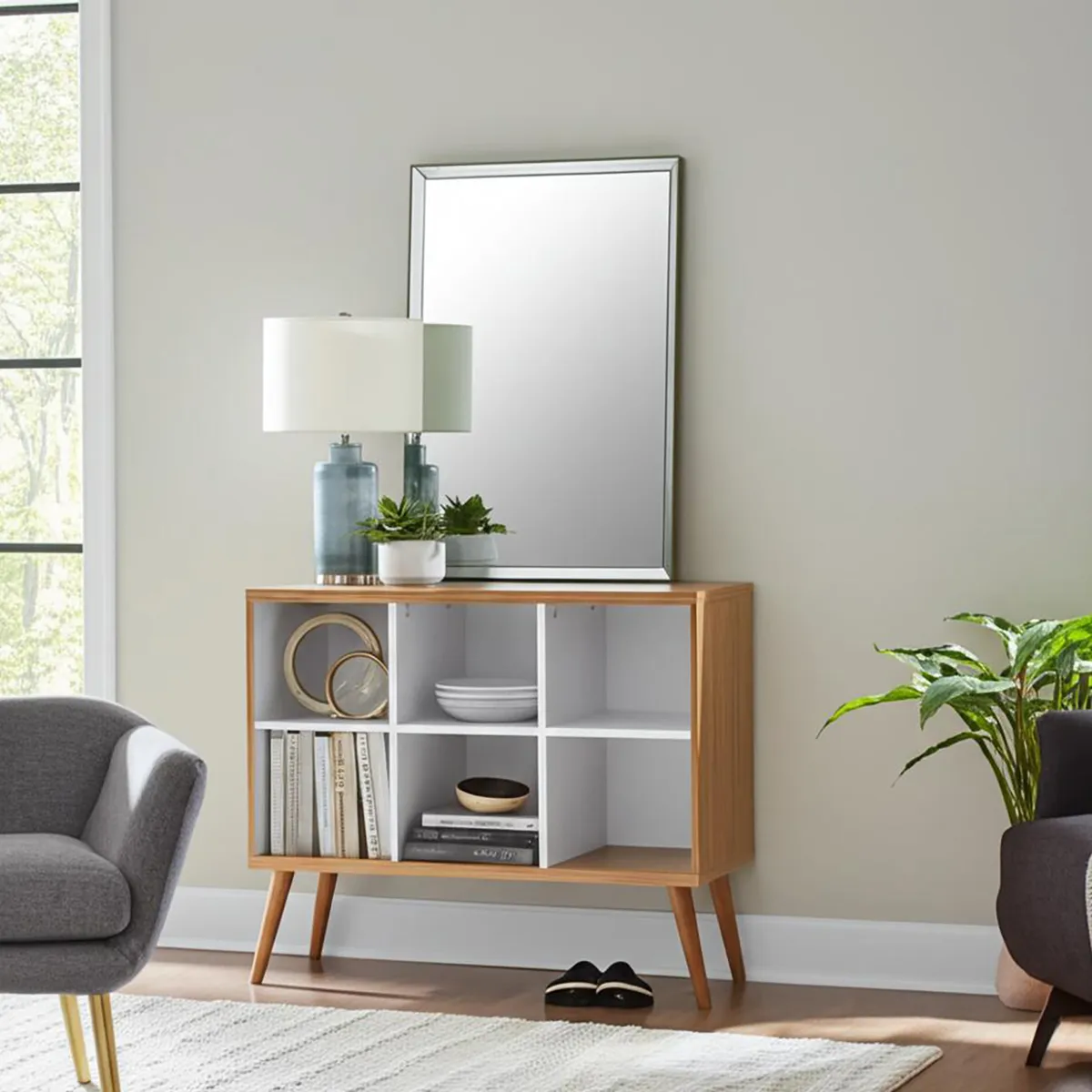 HOMY - Espejo Doble Bisel 45x60 cm