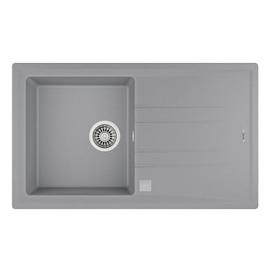 Lavaplatos 86 x 51 x 20, Empotrado, Granito Gris