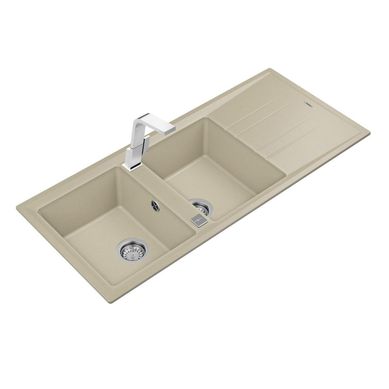 Lavaplatos 116 x 51 x 20, Empotrado, Granito Beige