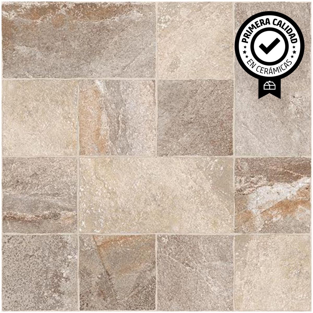 EMBRAMACO - Cerámica 60x60 cm Pavia Beige 2.58 m2