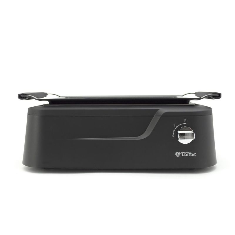 ALBIN TROTTER - Parrilla Eléctrica 1800 W Negro AT-MD SMOKELESS