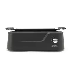 ALBIN TROTTER - Parrilla Eléctrica 1800 W Negro AT-MD SMOKELESS