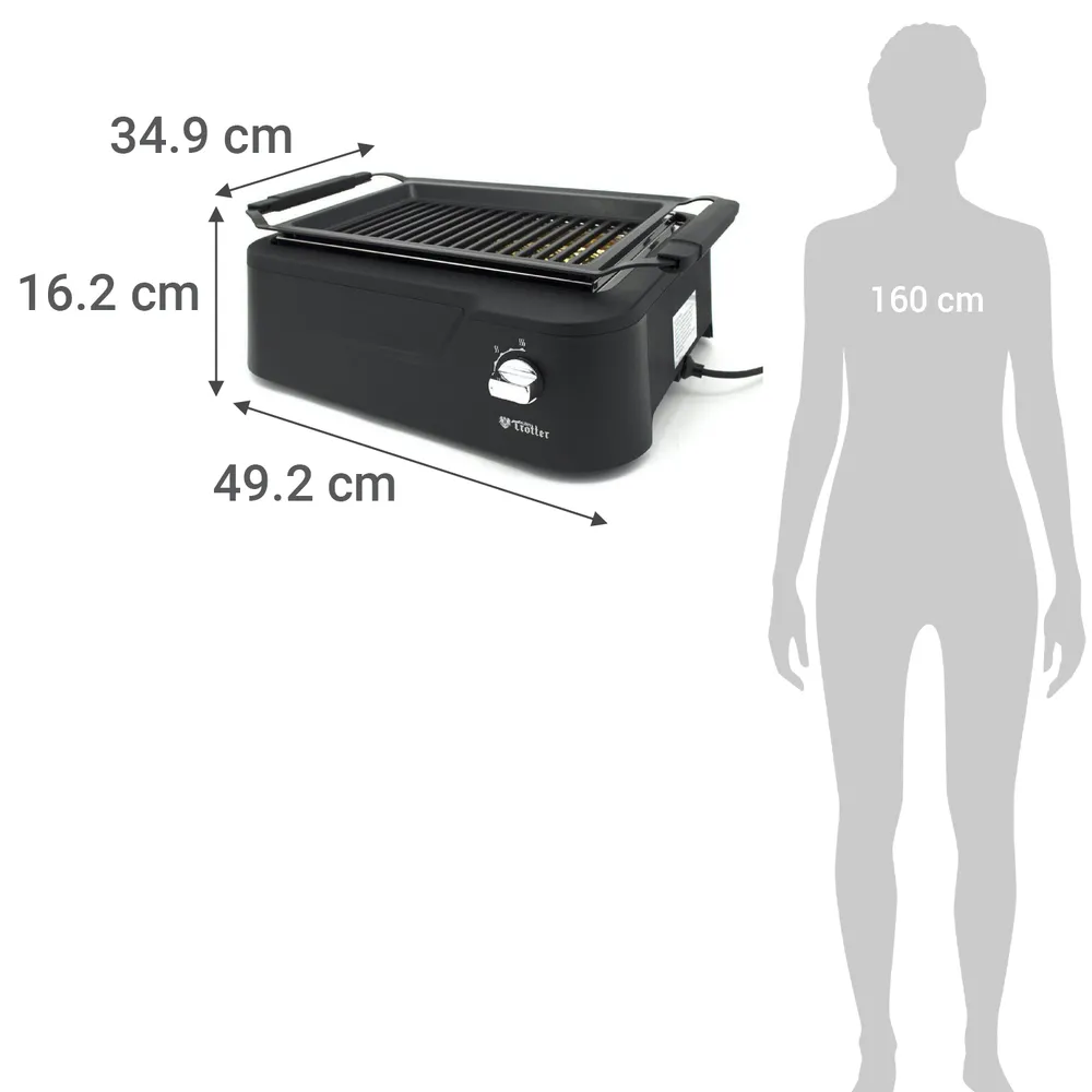 Albin Trotter AT-MD SMOKELESS Negro, foto 7