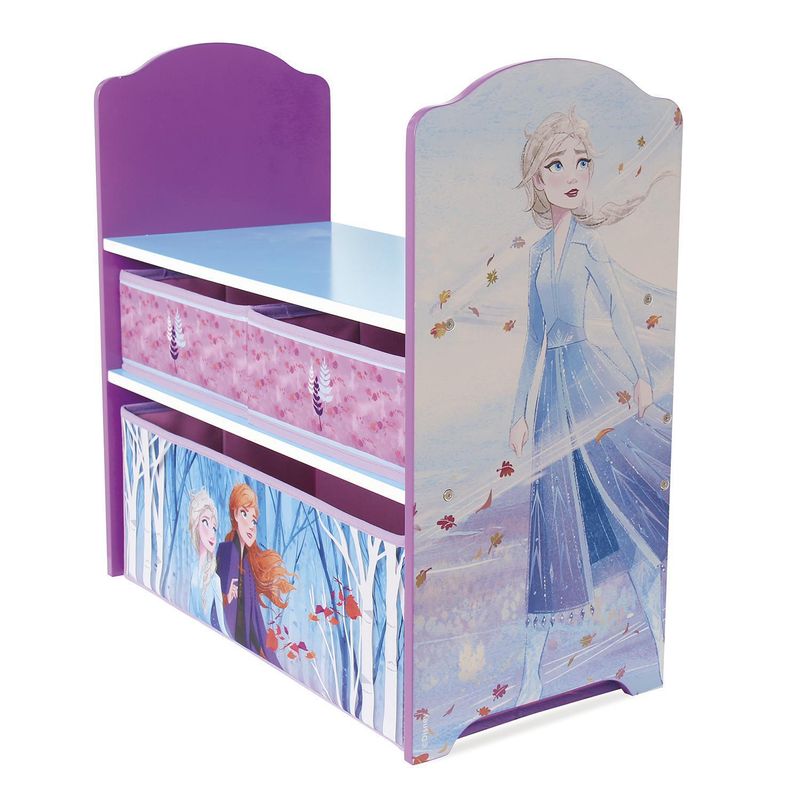 DISNEY - Organizador de Juguetes 60x60x30 cm Morado