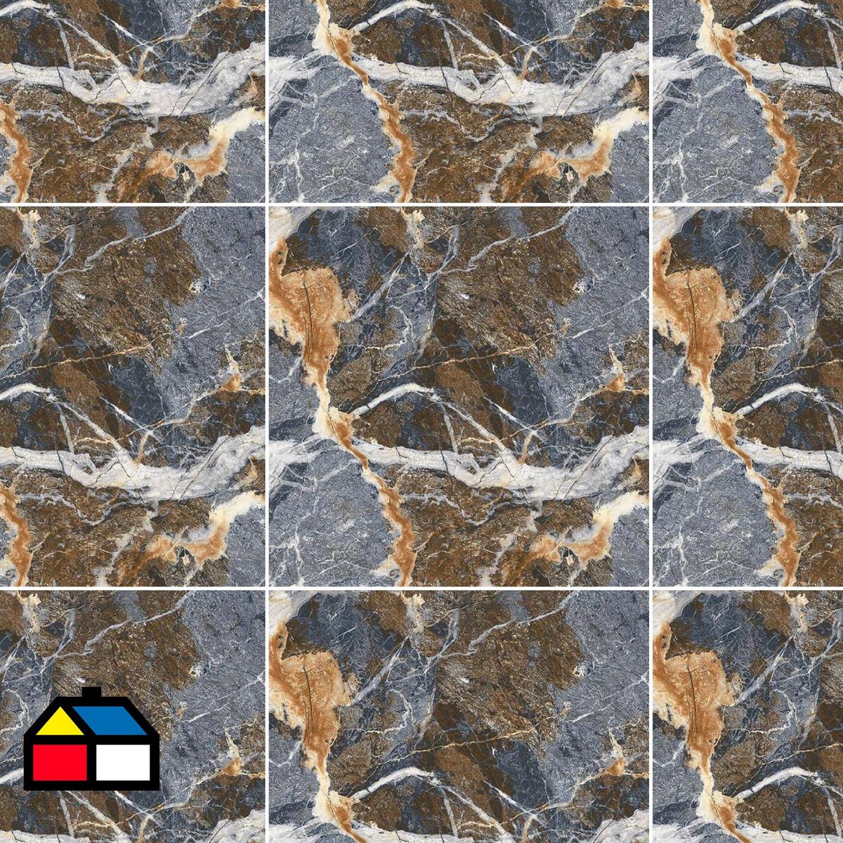 KLIPEN - Gres Porcelánico 60x60 cm Mares Óxido 1.44 m2