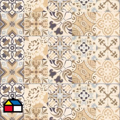 Gres porcelanico 20x20 dolcevita mix beige mate 1 m2