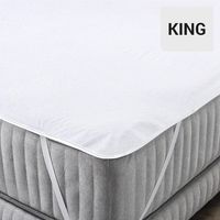 Cubrecolchón Waterproof King Blanco