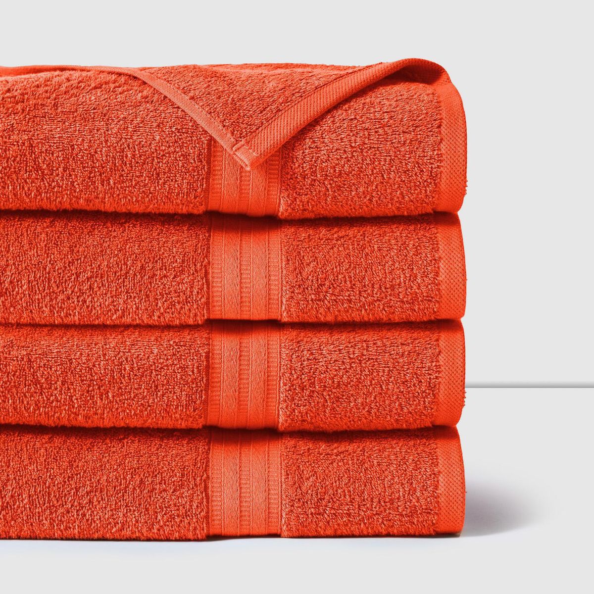 AMERICAN FAMILY - Toalla de Mano  450 gr Algodón 45x80 cm Coral