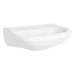 CORONA - Lavamanos con Forma Ovalada Porcelana 48x23x37.5 cm Blanco