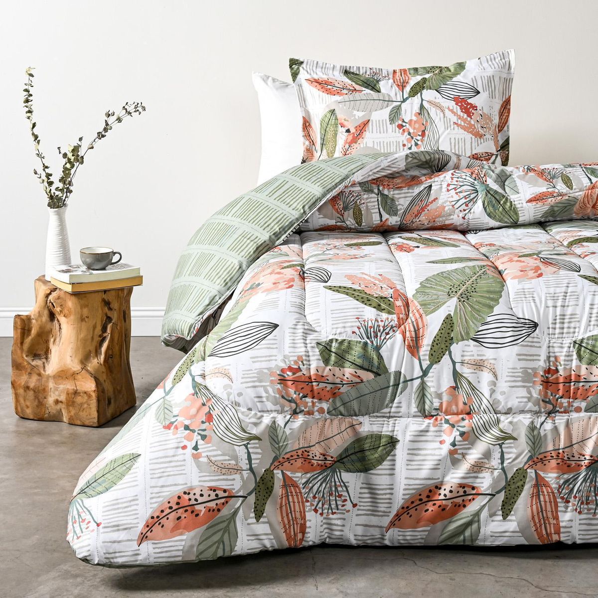 CANNON - Plumón 1.5 plazas Visque Multicolor 