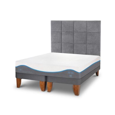 Cama europea Alaska 2 plazas  + Muebles