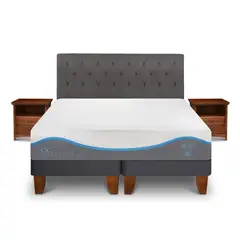CIC - Cama europea Alaska King + Muebles
