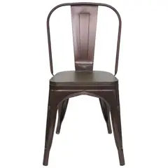 IDETEX - Set 2 Sillas Rustic 94x30x30 cm