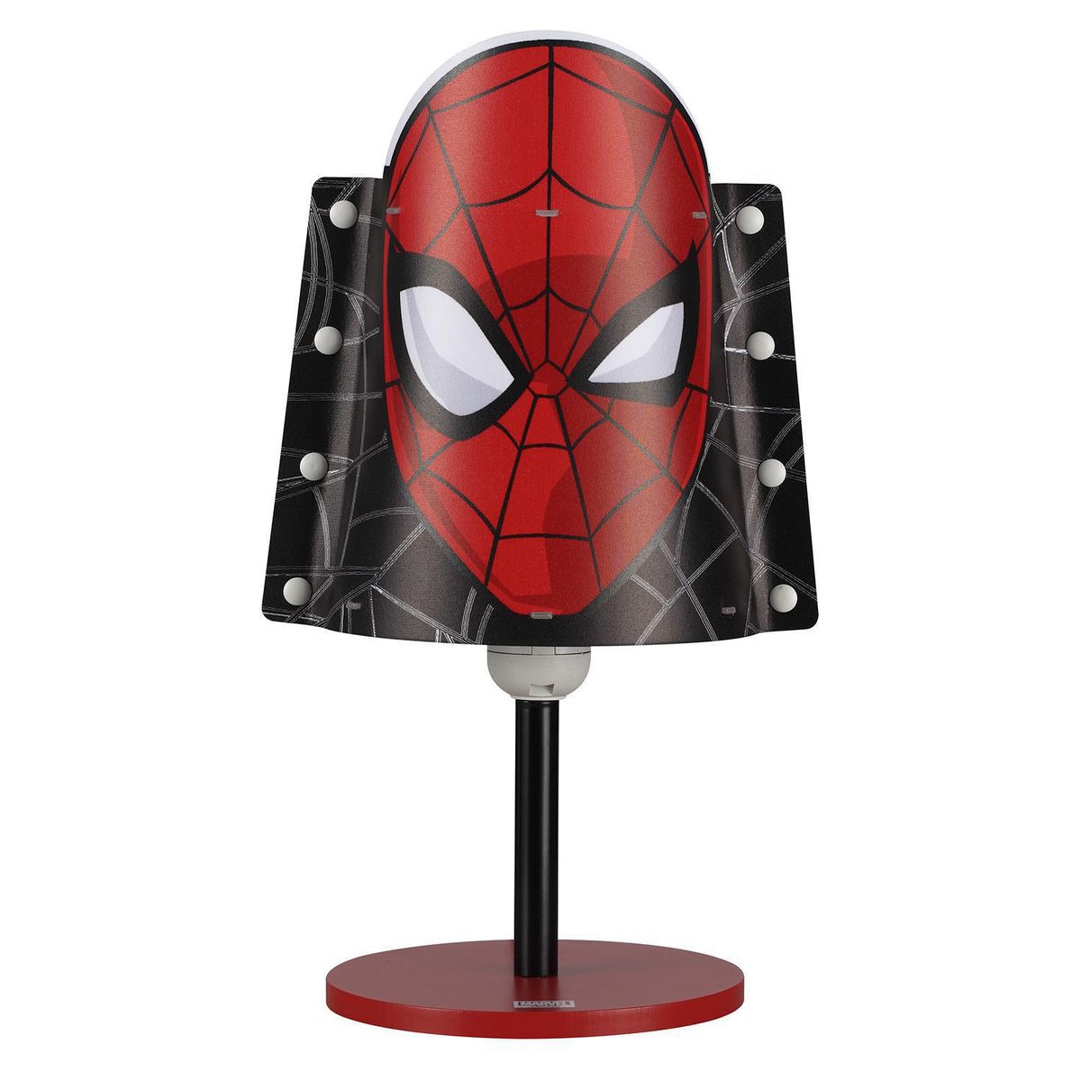 MARVEL - Lámpara de Escritorio Spiderman Rojo 20x30 cm