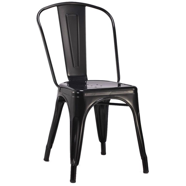 IDETEX Pack 4 Sillas Antique 84.5x36x36 cm