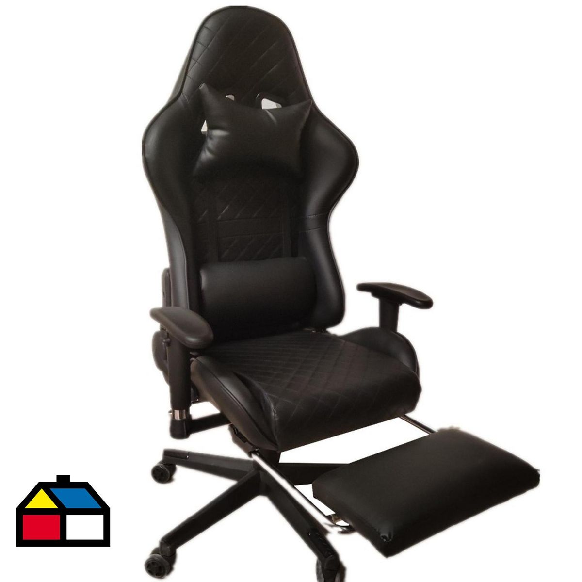 IDETEX - Silla Escritorio Gamer Giorgio Negro