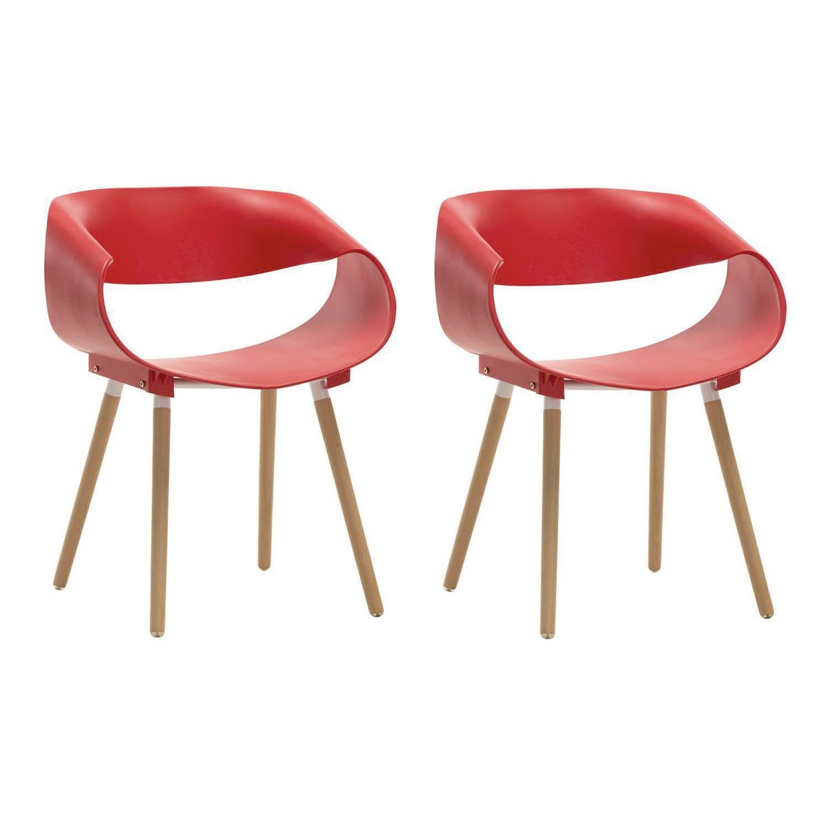 IDETEX - Set de 2 Sitiales Nórdico