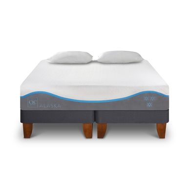 Cama Europea alaska 2 plaza