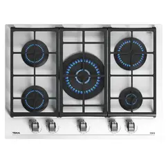 TEKA - Encimera Gas 5 Platos Blanco GZC 75330 XBB