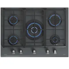 TEKA - Encimera Gas 5 Platos Gris GZC 75330 XBB