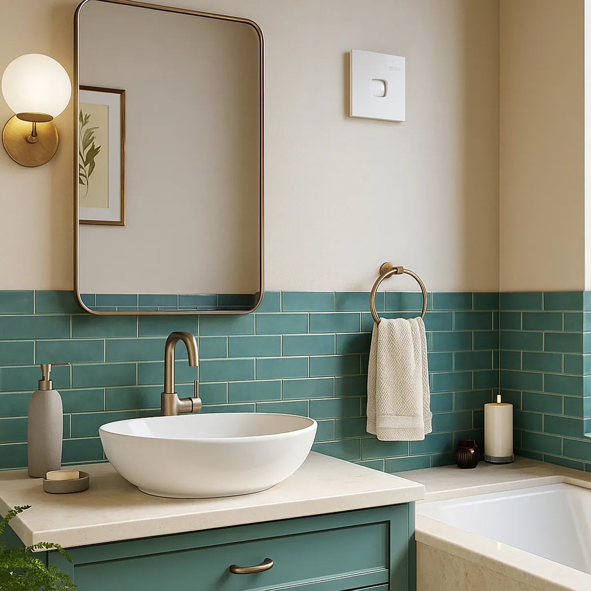 TEKA - Extractor de Baño, perimetral, 2,450 rpm. 190 m3h.,diámetro 120 mm