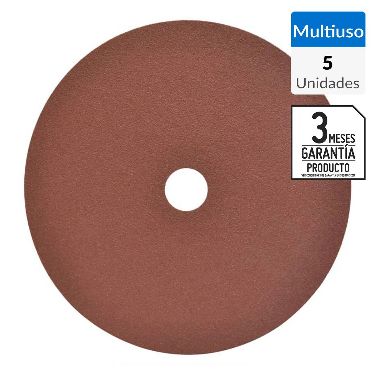 SIA - Disco Lija 7" Óxido De Aluminio