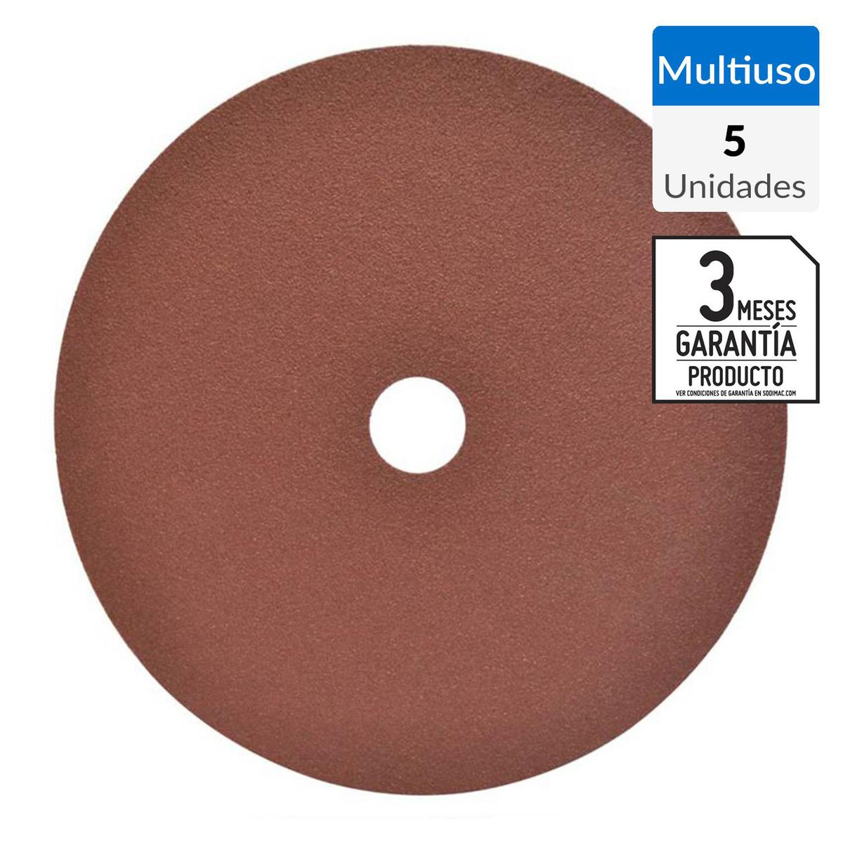 SIA - Disco Lija 7" Óxido De Aluminio