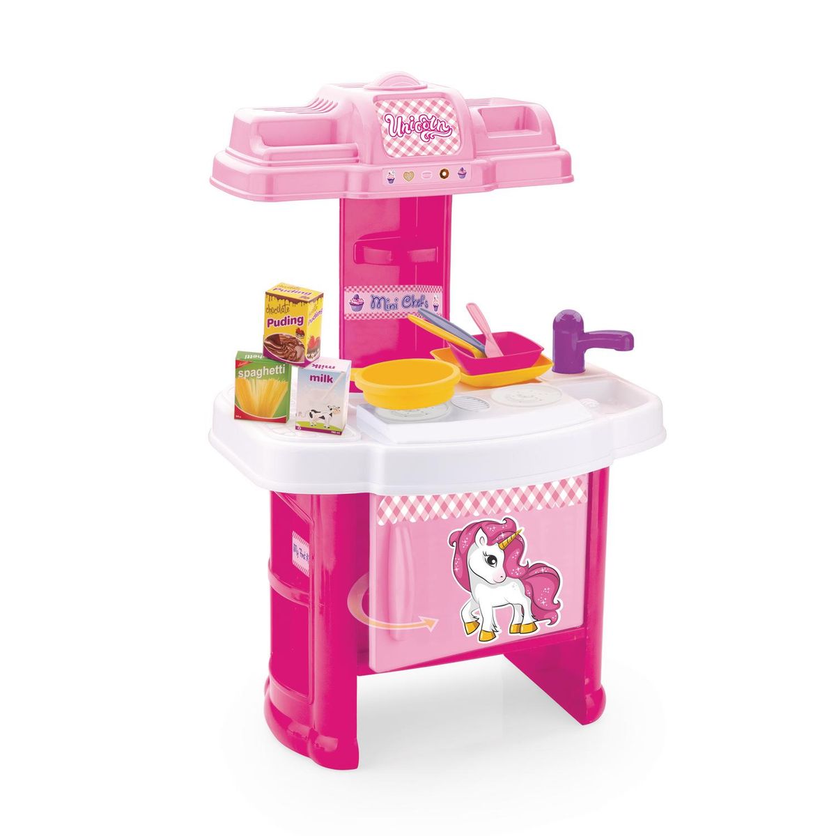 KIDSCOOL - Set de cocina Unicornio con accesorios