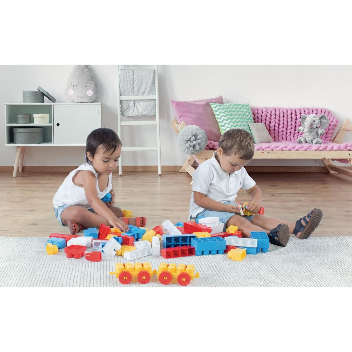 KIDSCOOL - Set blocks encaje Jumbo 50 pcs