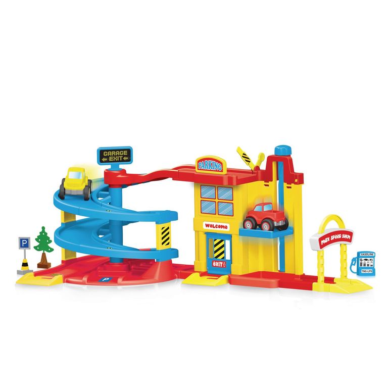 KIDSCOOL Set garage 40 pcs Surtido