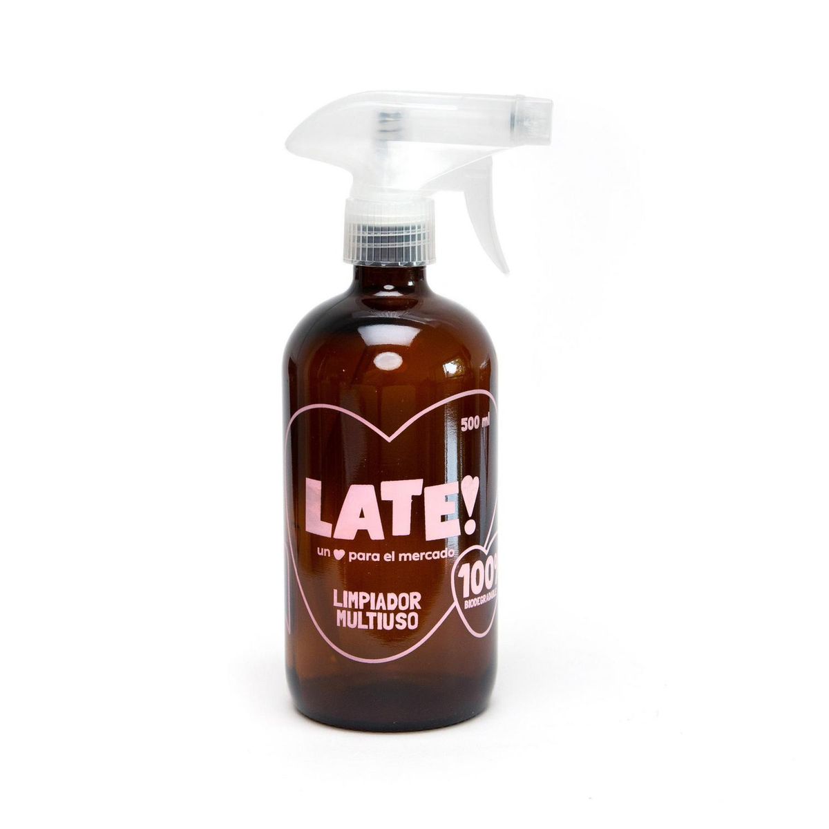 LATE HARVEST - Dispensador de vidrio con gatillo 500cc limpiador multi uso