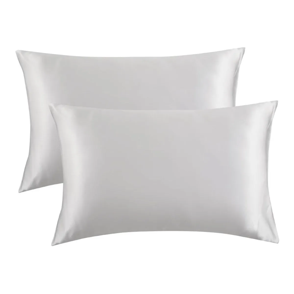 IMPORTADORA USA - Set de 2 fundas de Satín para almohadas