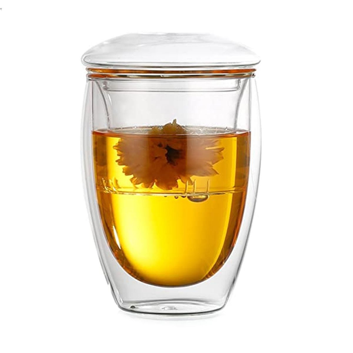IMPORTADORA USA - Vaso Térmico 0.35 l Vidrio Transparente