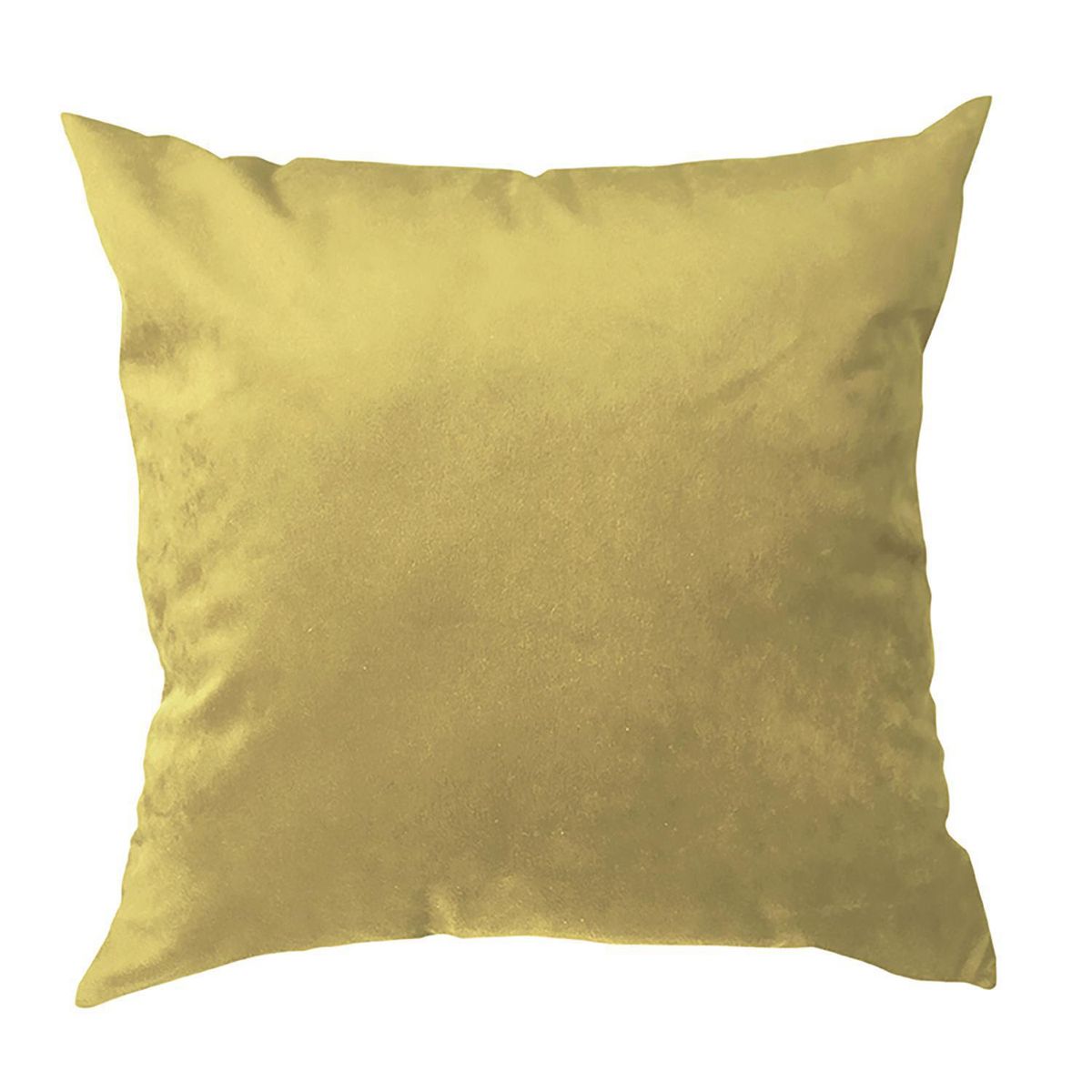 MERIGGI - Cojín velvet dorado 40x40 cm