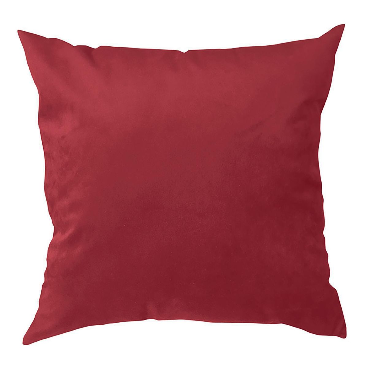 MERIGGI - Cojín velvet rojo 40x40 cm