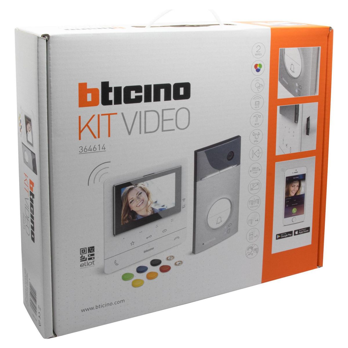 BTICINO - Kit videocitofono inteligente conectado classe100x bticino