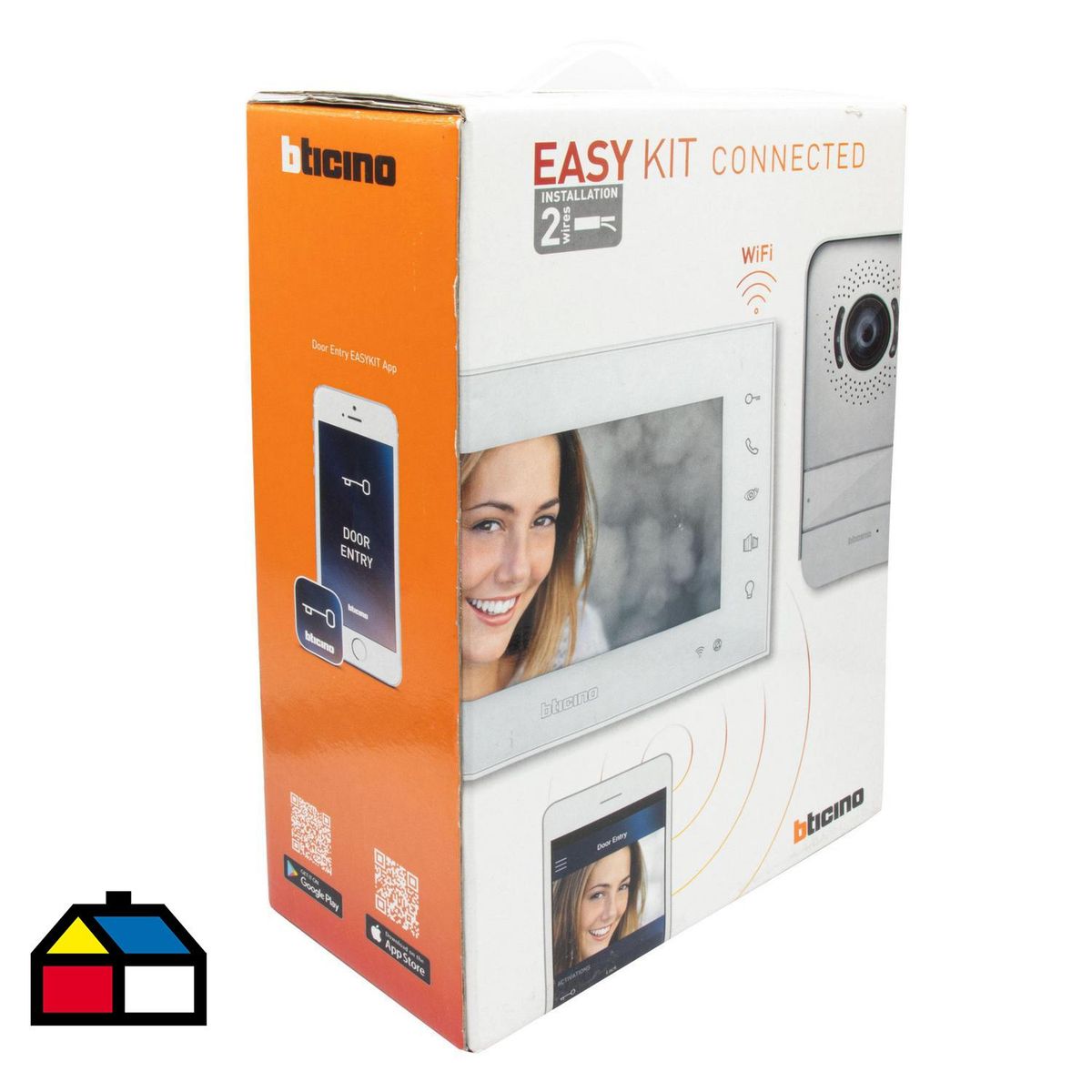 BTICINO - Kit videocitofono inteligente conectado easykit bticino