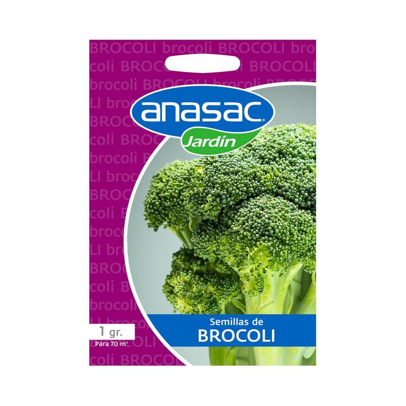 ANASAC - Semilla hortaliza brocoli 1 gr