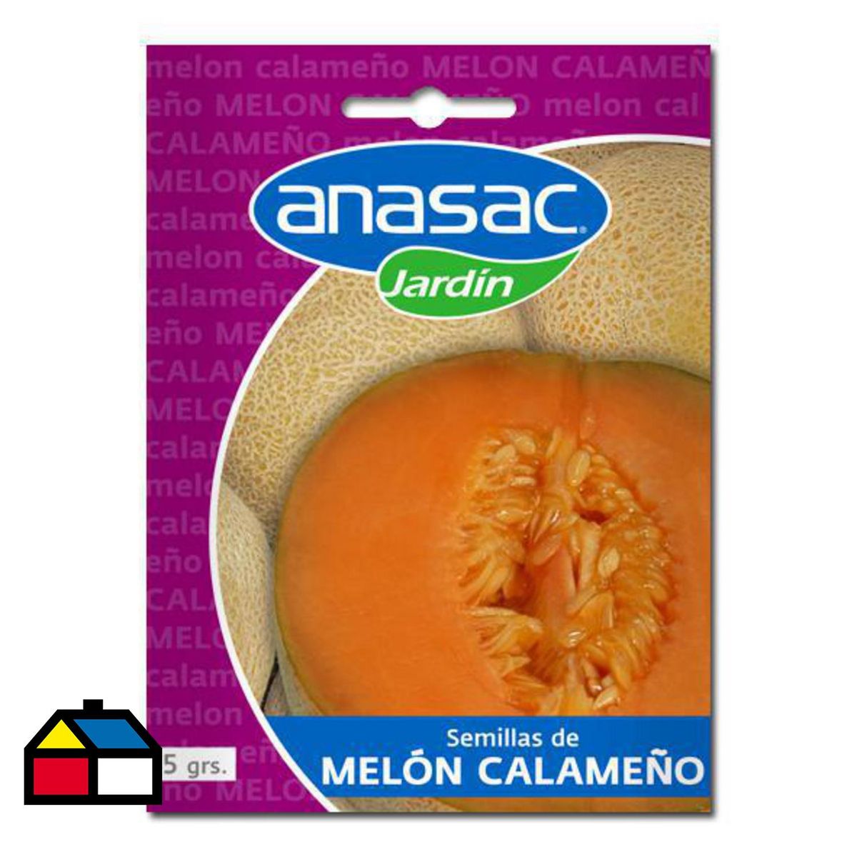 ANASAC - Semilla Hortaliza Melón Calameño 5 gr Sachet