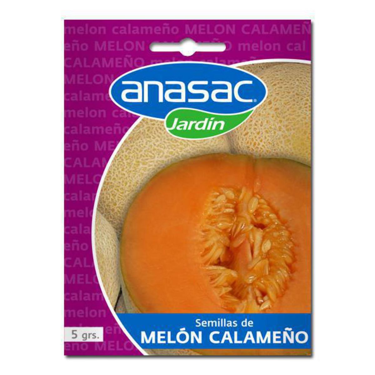 ANASAC - Semilla Hortaliza Melón Calameño 5 gr Sachet