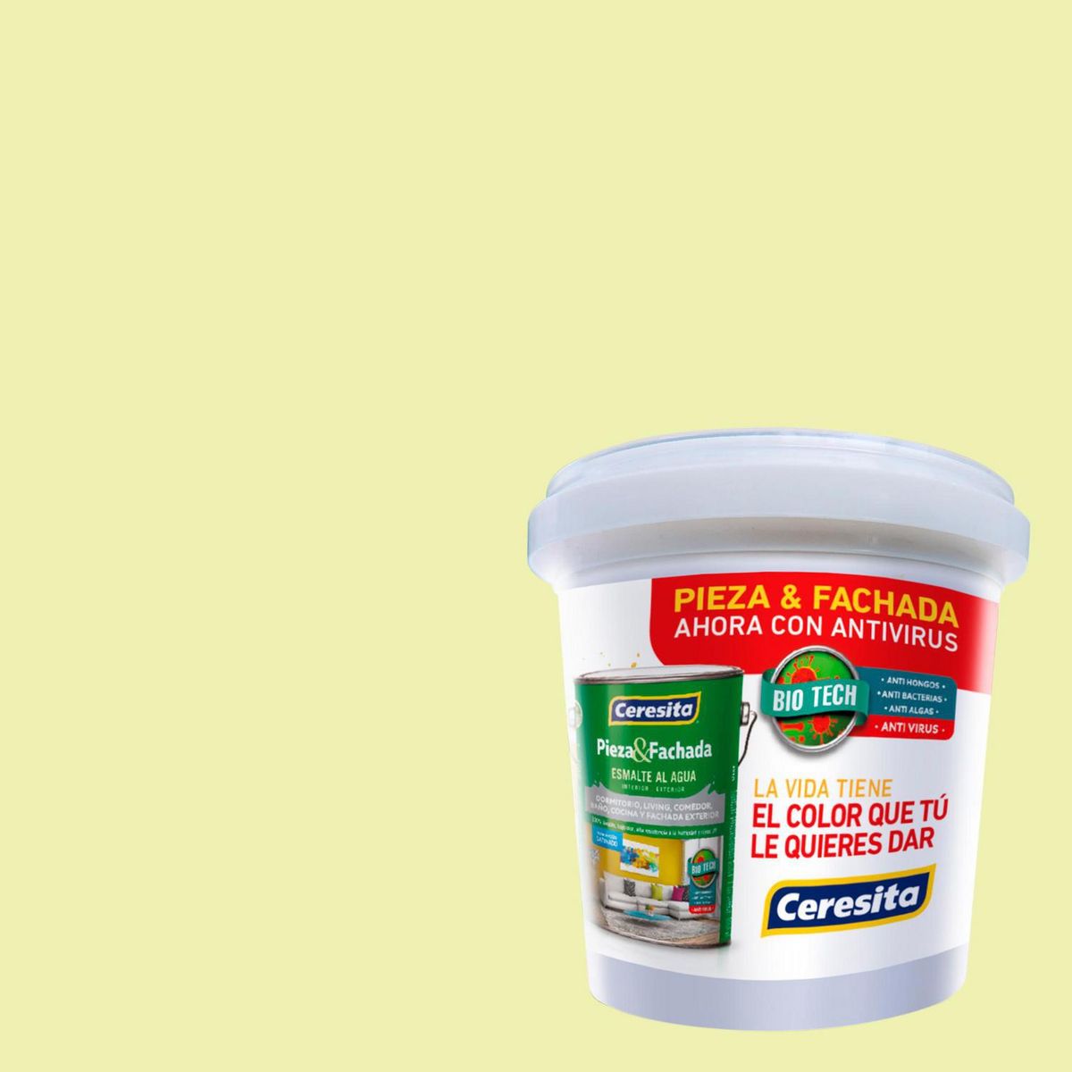 CERESITA - Muestra Color 0.1 l Satinado Gris Iced Silver