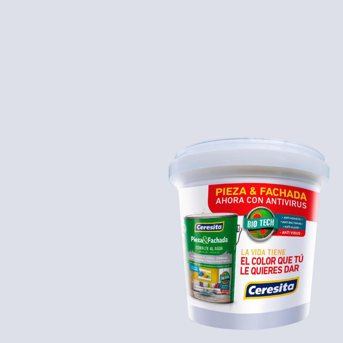 CERESITA - Muestra Color 0.1 l Satinado Gris Twi-Night